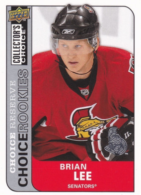 Hockey card Brian Lee