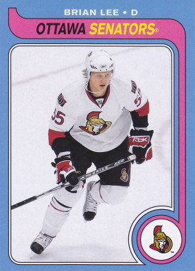 Hockey card Brian Lee