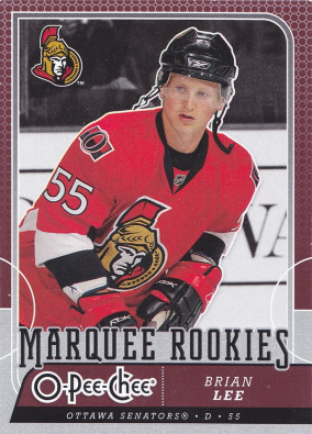 Hockey card Brian Lee