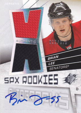 Hockey card Brian Lee