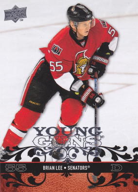Hockey card Brian Lee