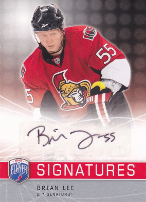 Hockey card Brian Lee