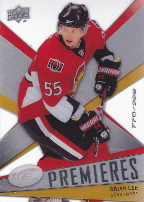 Hockey card Brian Lee