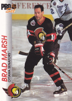 Hockey card Brad Marsh