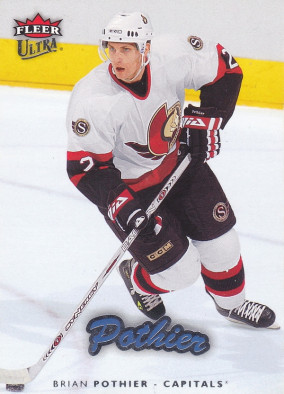 Hockey card Brian Pothier
