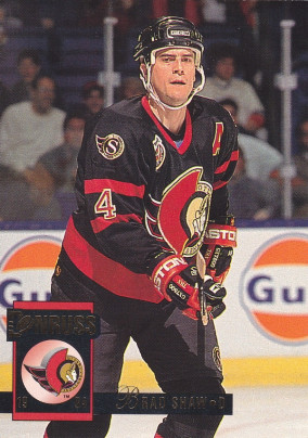 Hockey card Brad Shaw