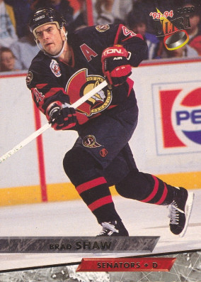 Hockey card Brad Shaw