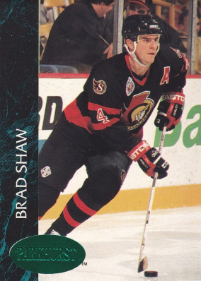 Hockey card Brad Shaw