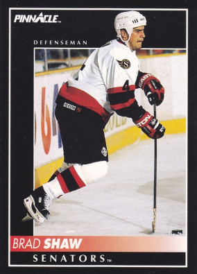Hockey card Brad Shaw