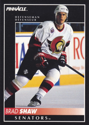 Hockey card Brad Shaw