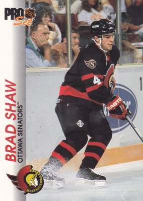 Hockey card Brad Shaw