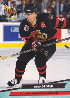 Hockey card Brad Shaw