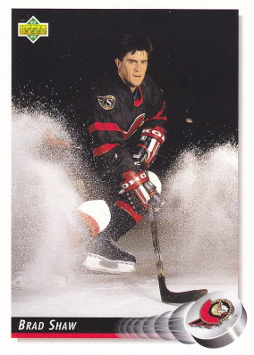 Hockey card Brad Shaw