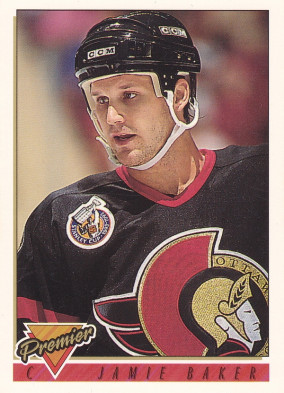 Hockey card Jamie Baker