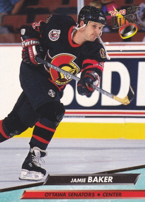 Hockey card Jamie Baker