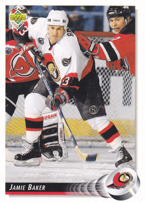 Hockey card Jamie Baker