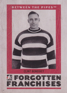 Hockey card Clint Benedict