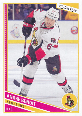Hockey card Andre Benoit