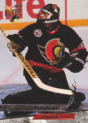 Hockey card Daniel Berthiaume