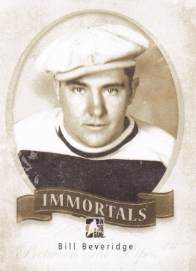 Hockey card Bill Beveridge