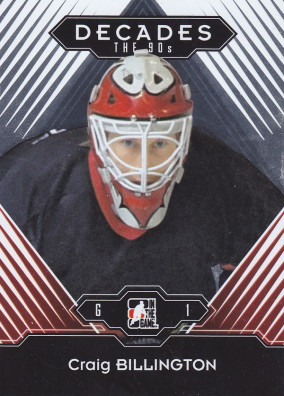 Hockey card Craig Billington