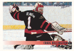 Hockey card Craig Billington