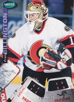 Hockey card Craig Billington