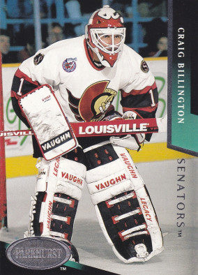 Hockeey card Craig Billington