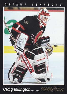 Hockey card Craig Billington