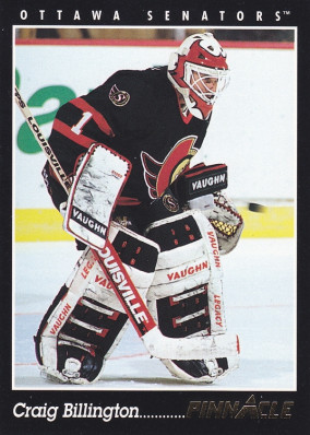 Hockey card Craig Billington