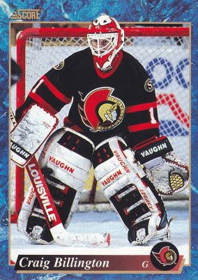 Hockey card Craig Billington