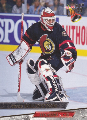 Hockey card Craig Billington