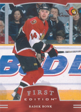 Hockey card Radek Bonk