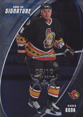 Hockey card Radek Bonk