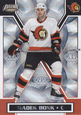 Hockey card Radek Bonk