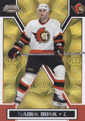 Hockey card Radek Bonk