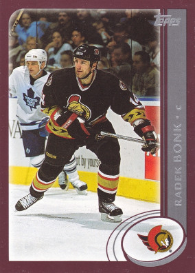 Hockey card Radek Bonk