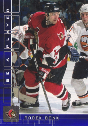 Hockey card Radek Bonk