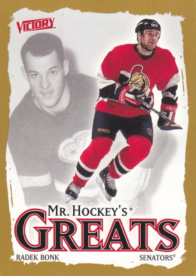 Hockey card Radek Bonk