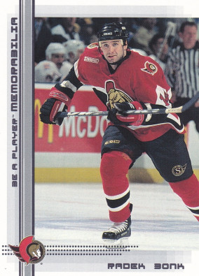 Hockey card Radek Bonk