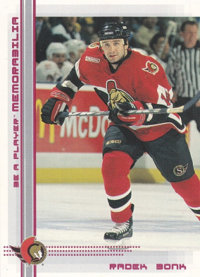 Hockey card Radek Bonk