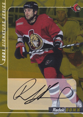 Hockey card Radek Bonk