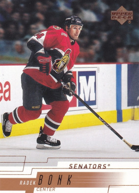 Hockey card Radek Bonk