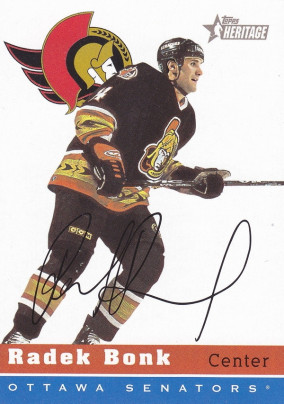 Hockey card Radek Bonk