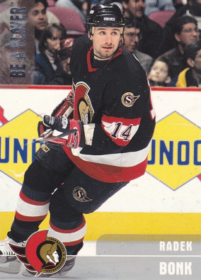 Hockey card Radek Bonk