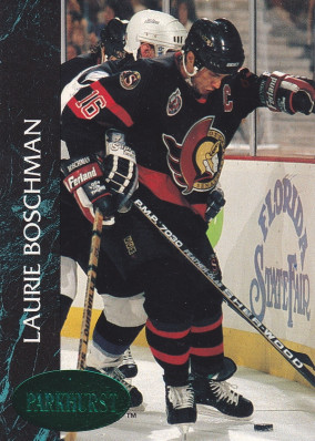 Hockey card Laurie Boschman