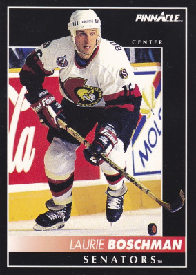 Hockey card Laurie Boschman