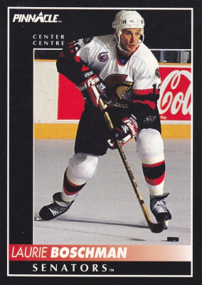 Hockey card Laurie Boschman