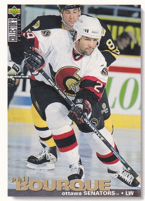 Hockey card Phil Bourque