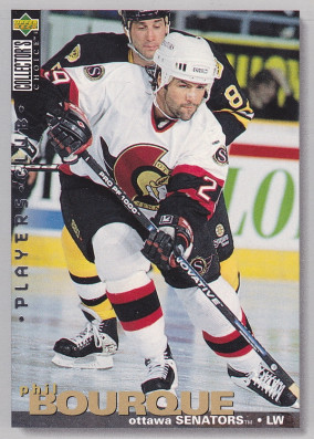 Hockey card Phil Bourque